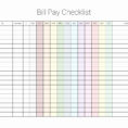 Free Bill Payment Spreadsheet With Regard To Free Bill Paying Organizer Template With Yearly Plus Monthly