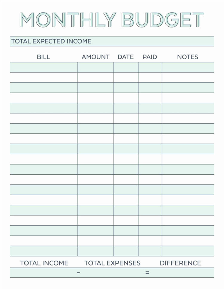 Free Bills Spreadsheet Pertaining To Free Budget Spreadsheet Templates Bud Planner Planner Worksheet