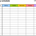 Free Blank Spreadsheet Inside Free Blank Excel Spreadsheet Templates Weekly Schedule For