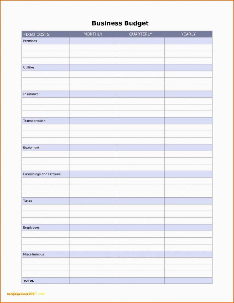 Free Business Budget Spreadsheet In Free Business Expense Spreadsheet Excel Templates For Accounting