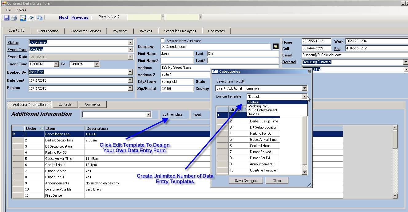 Free Contract Tracking Excel Template