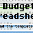 Free Download Budget Spreadsheet Within How I Keep Track Of My Budget, Free Template  No More Waffles