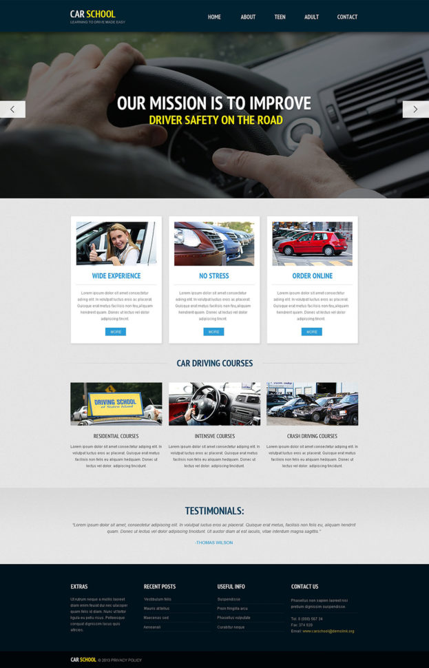 Free Driving Instructor Accounts Spreadsheet Intended For 20+ Best Driving School Website Templates  Free  Premium Templates
