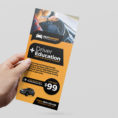 Free Driving Instructor Accounts Spreadsheet Within Free Driving School Poster  Rack Card Template  Psd, Ai  Vector