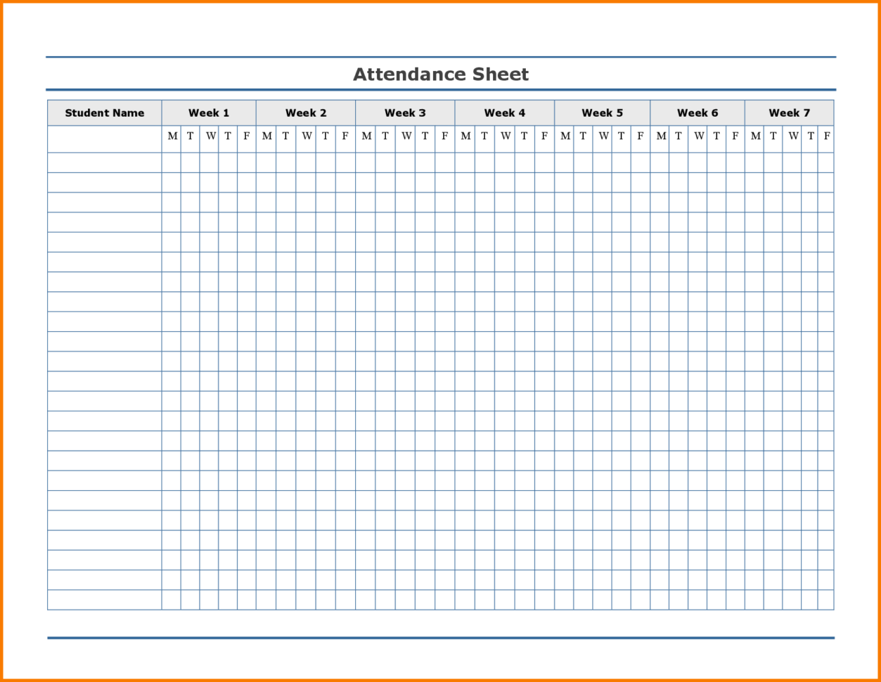Free Employee Attendance Tracking Spreadsheet For Free Employee Attendance Calendar  Employee Tracker Templates 2019