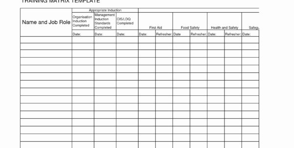 Free Employee Training Tracker Excel Spreadsheet Spreadsheet Downloa ...