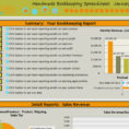 Free Etsy Bookkeeping Spreadsheet For Handmade Bookkeeping Spreadsheet 2.0 : Number One Selling