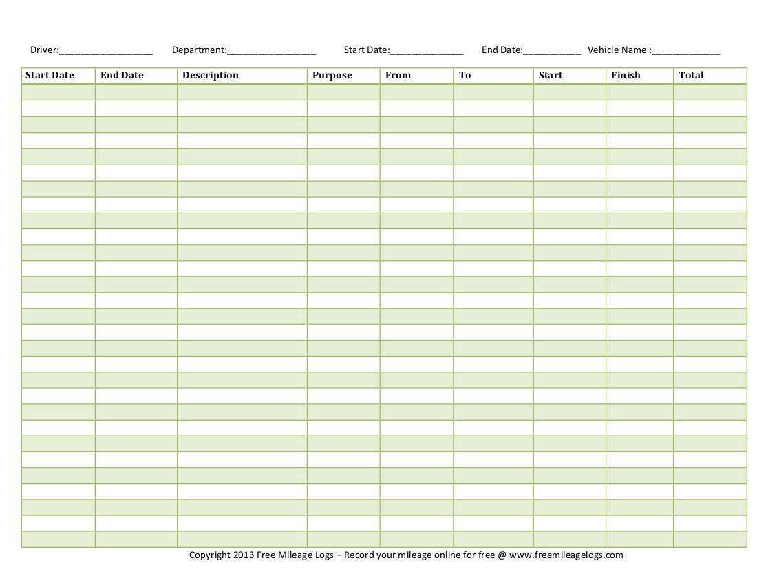 Free Ifta Mileage Spreadsheet Throughout Ifta Spreadsheet Mileage Sheet Free Excel Sample Worksheets