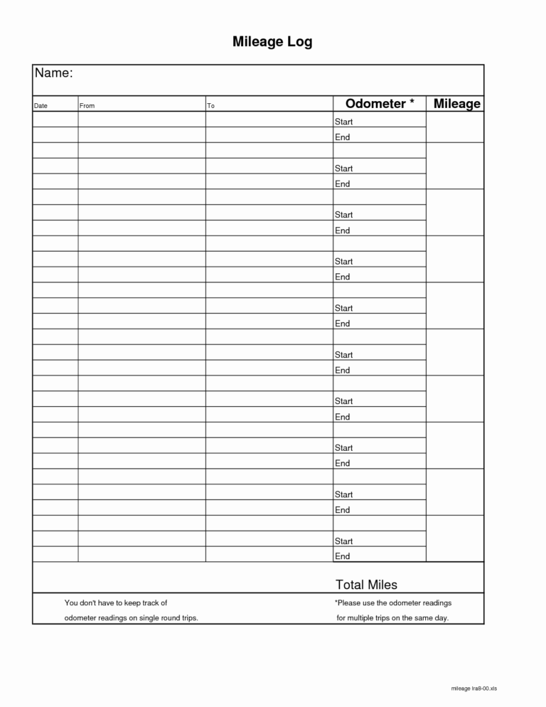 Free Ifta Mileage Spreadsheet with Ifta Spreadsheet Mileage Sheet Free ...