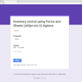 Free Inventory Spreadsheet Template Google Sheets Regarding Top 5 Free Google Sheets Inventory Templates · Blog Sheetgo