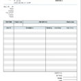 Free Invoice Spreadsheet Inside Free Invoice Templates And Free Invoice Templates To Fill In