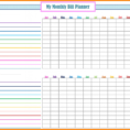 Free Monthly Bill Organizer Spreadsheet Inside 012 Monthly Bill Organizer Template Excel Free Trackinget Budget