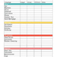Free Monthly Budget Spreadsheet With Sample Household Budget Worksheet And Free Monthly Bud Template Bud