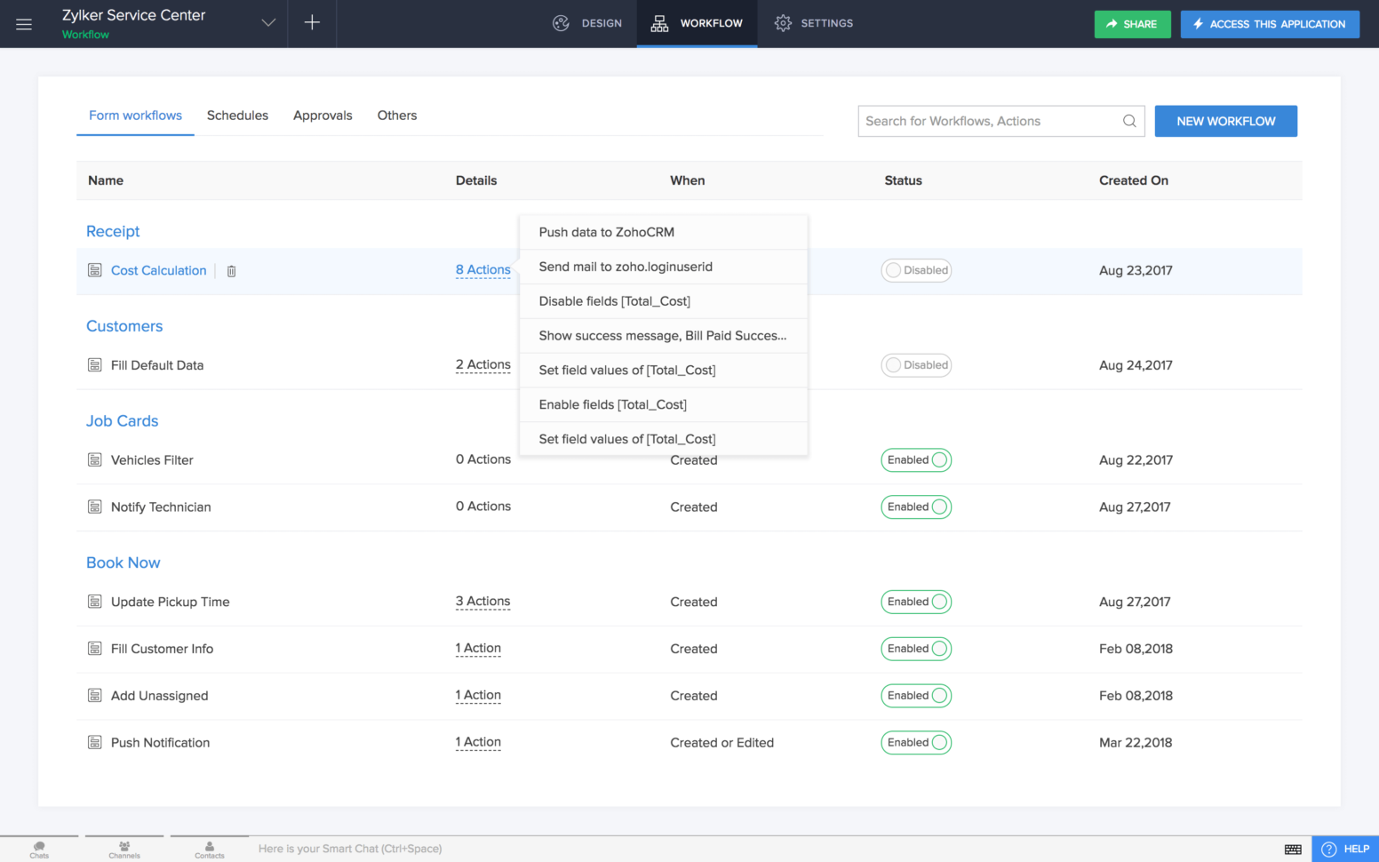 Free Online Spreadsheet Database With Regard To Free Database Builder  Create Your Own Online Database  Zoho Creator