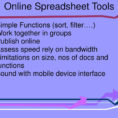 Free Online Spreadsheet No Sign Up Within Using Free Online Office Tools For Learning And Teaching In School