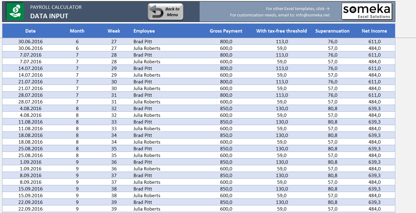 payroll withholding calculator