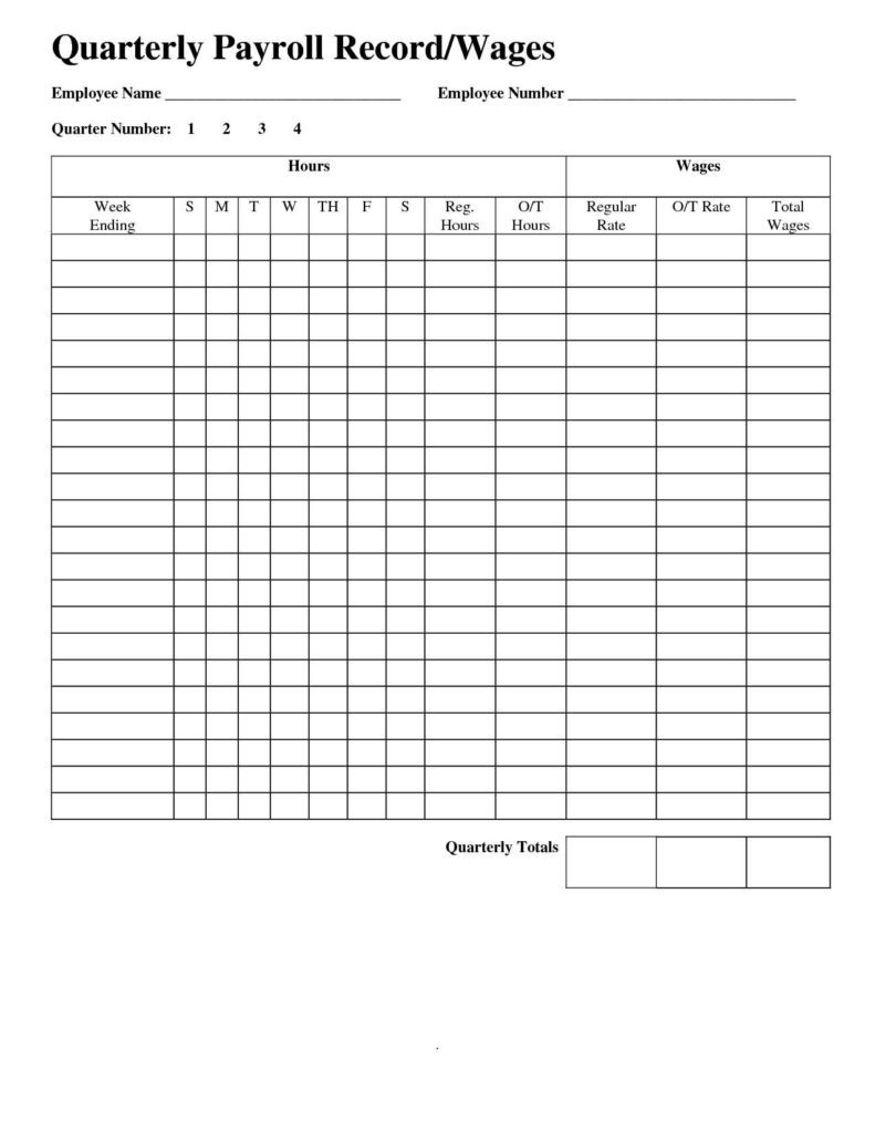 Free Payroll Spreadsheet With Regard To Simple Payroll Spreadsheet Free And Employee Record Template Excel