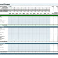 Free Personal Budget Spreadsheet Template With Sample Of A Budget Sheet Example In Excel Spreadsheet On For