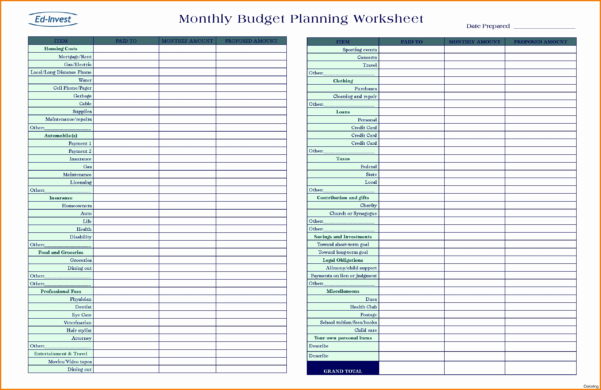 Free Retirement Planning Excel Spreadsheet — db-excel.com