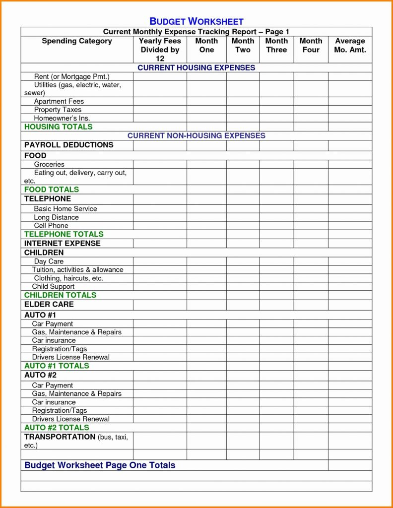 Free Spending Tracker Spreadsheet Intended For Free Daily Expense Tracker Excel Template Spending Spreadsheet For