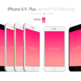 Free Spreadsheet For Iphone With Iphone 6S Plus Front And Angled Psd + Ai Vector Mockup. Perfect