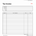 Free Tax Spreadsheet Templates For Sample Invoice Spreadsheet Free Tax Invoice Template Excel Invoice