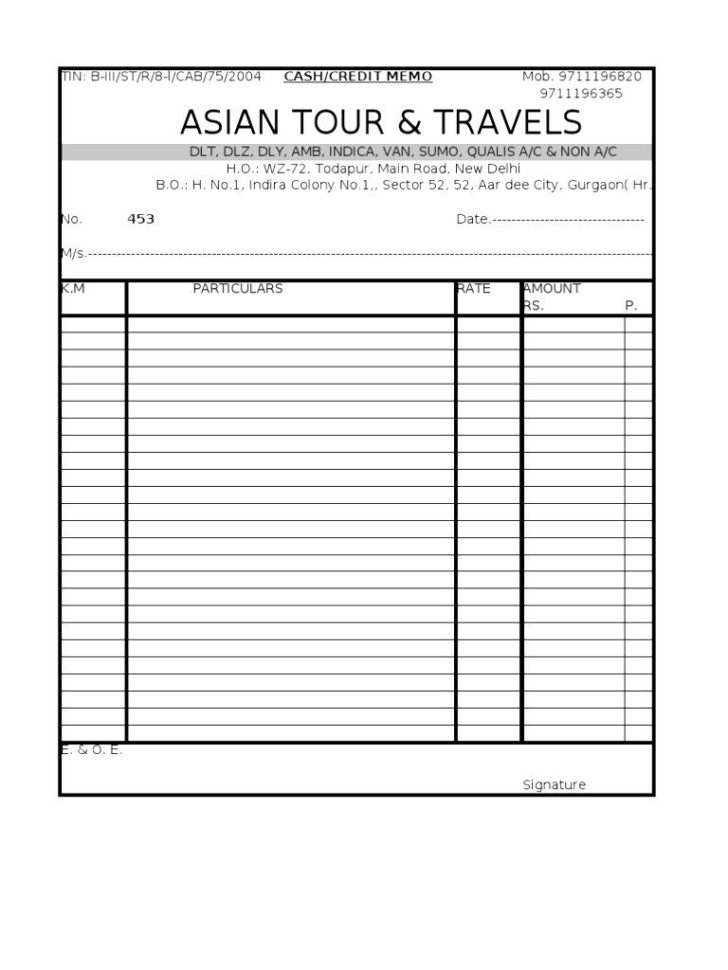 Free Taxi Driver Spreadsheet Throughout Taxi Bill Template Cab Travel Receipt Format Yeniscale Spreadsheet