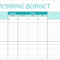 Free Wedding Budget Spreadsheet Throughout Easy Wedding Budget  Excel Template  Savvy Spreadsheets