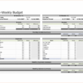 Free Weekly Budget Spreadsheet For Worksheet Bi Weekly Budget Spreadsheet Picture Of Google Docs
