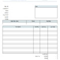 Freelance Spreadsheet Regarding Consultant Invoice Template Free And Service With Contractor Receipt