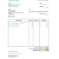 Freelance Spreadsheet With Regard To Consultant Invoice Template Free And Service With Contractor Receipt