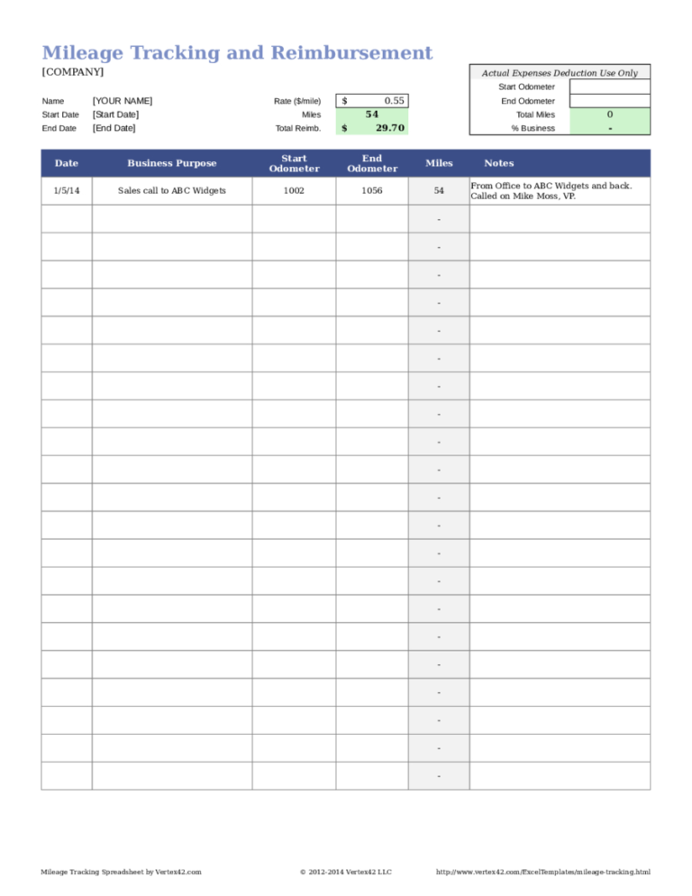 Fuel Log Excel Spreadsheet — db-excel.com