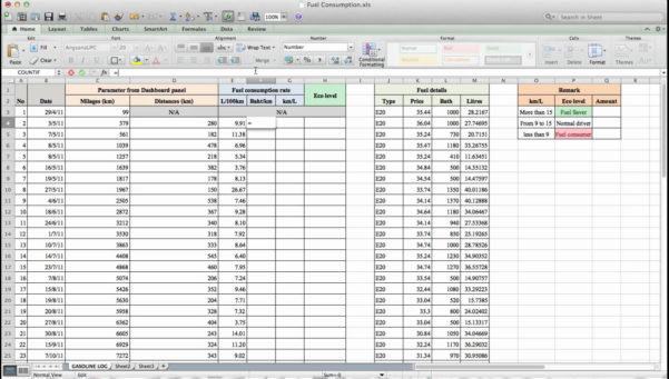 Fuel Spreadsheet — db-excel.com