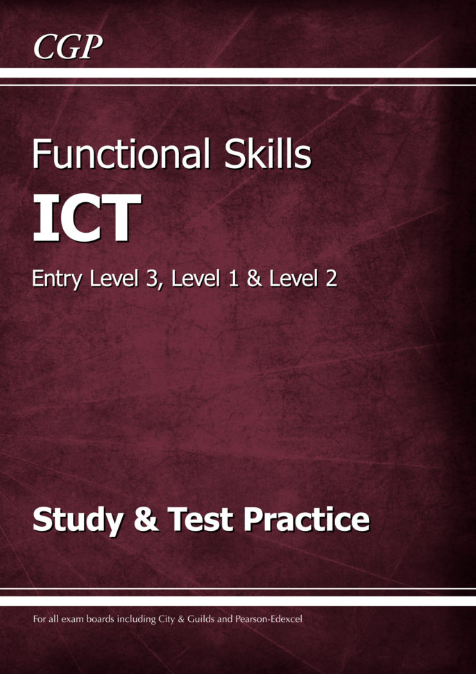 Functional Skills Ict Level 2 Spreadsheet With Functional Skills Ict  Entry Level 3, Level 1 And Level 2  Study