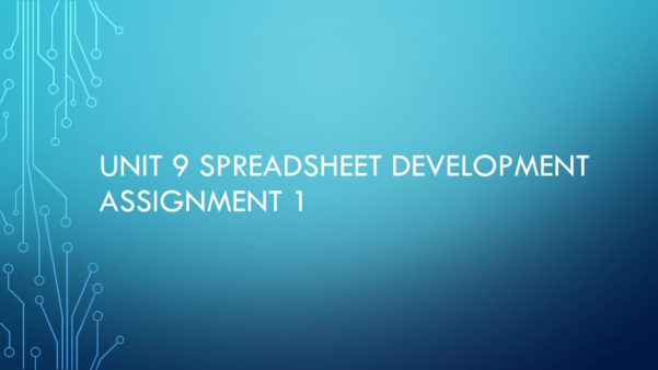 Functional Skills Ict Level 2 Spreadsheet within Unit 9 Spreadsheet ...