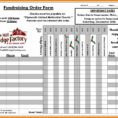 Fundraising Spreadsheet Within Fundraising Spreadsheet Excel Fundraiser Order Form Template  Pywrapper