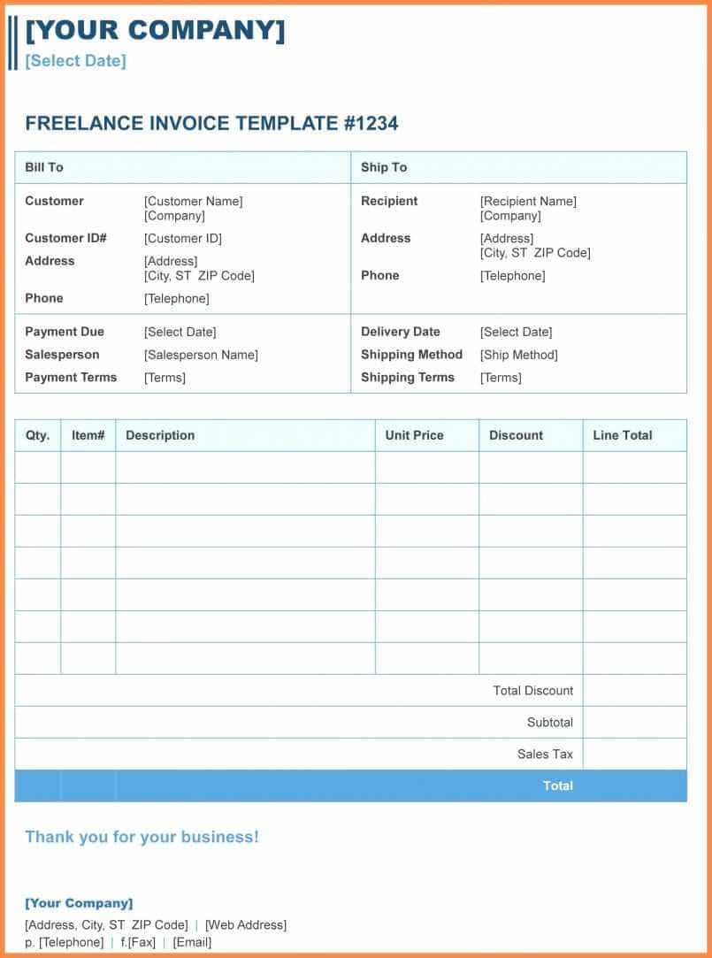 google sheets invoice generator free