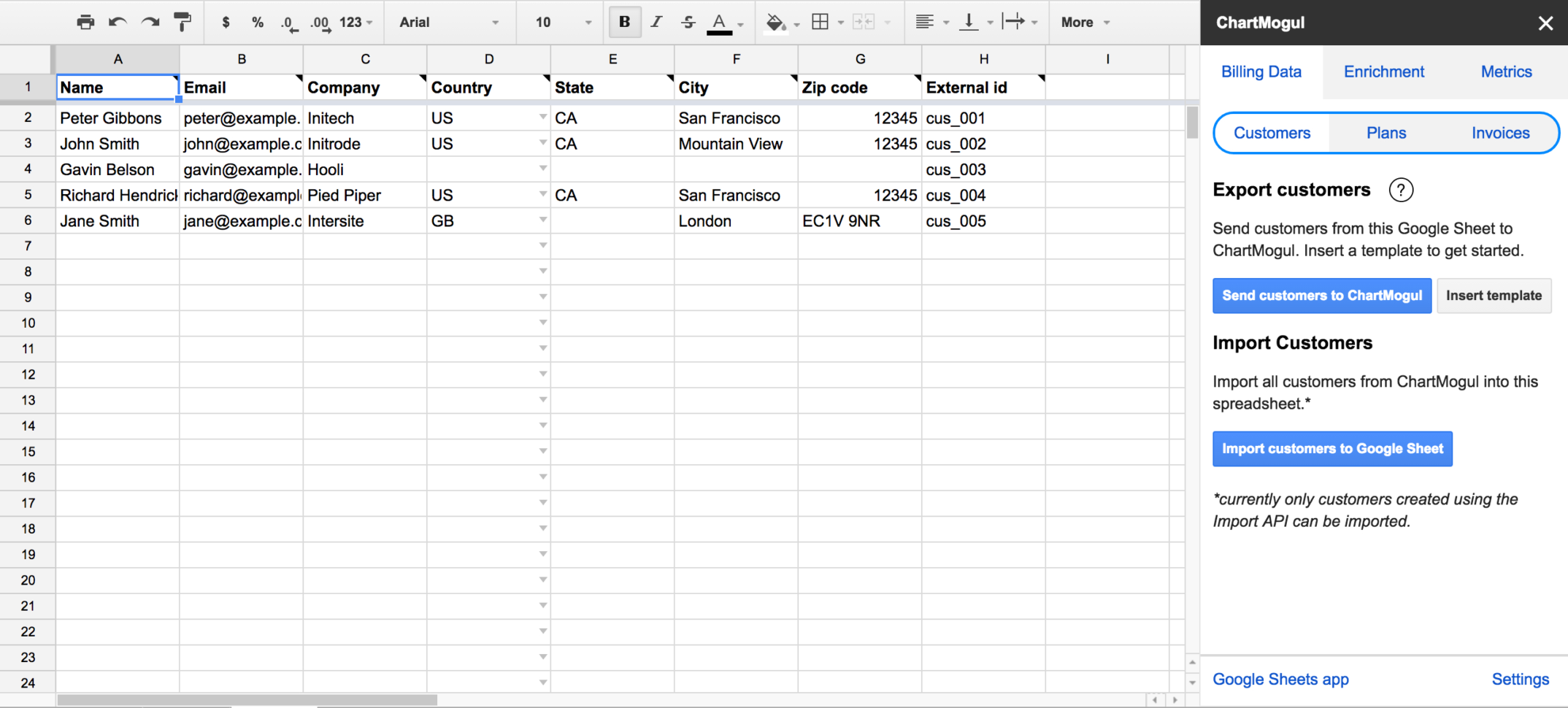 Generate Invoice From Google Spreadsheet With Import Billing System Data From A Google Sheet – Help Center Generate Invoice From Google Spreadsheet With Import Billing System Data From A Google Sheet – Help Center