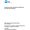 Ghg Calculation Spreadsheet In Pdf Greenhouse Gas Calculator For Electricity And Heat From Biomass