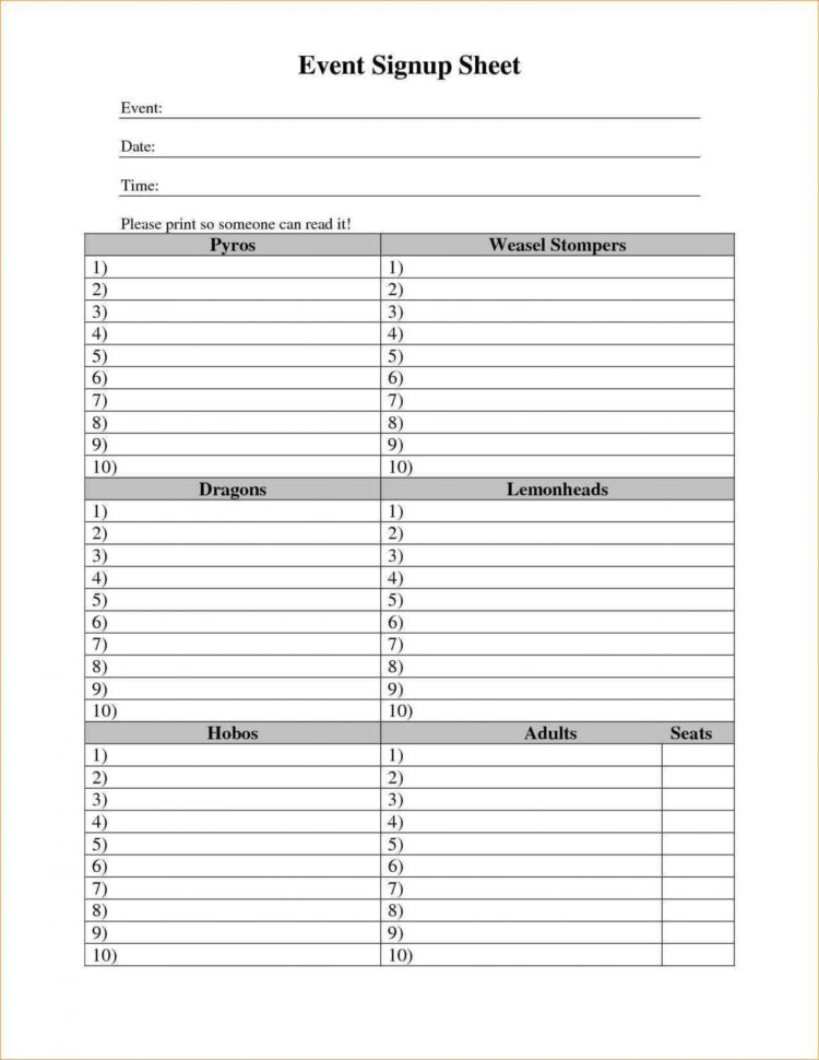 Girl Scout Spreadsheet Intended For 006 Sign Up Sheet Template Excel Best Of Fmla Tracking Spreadsheet