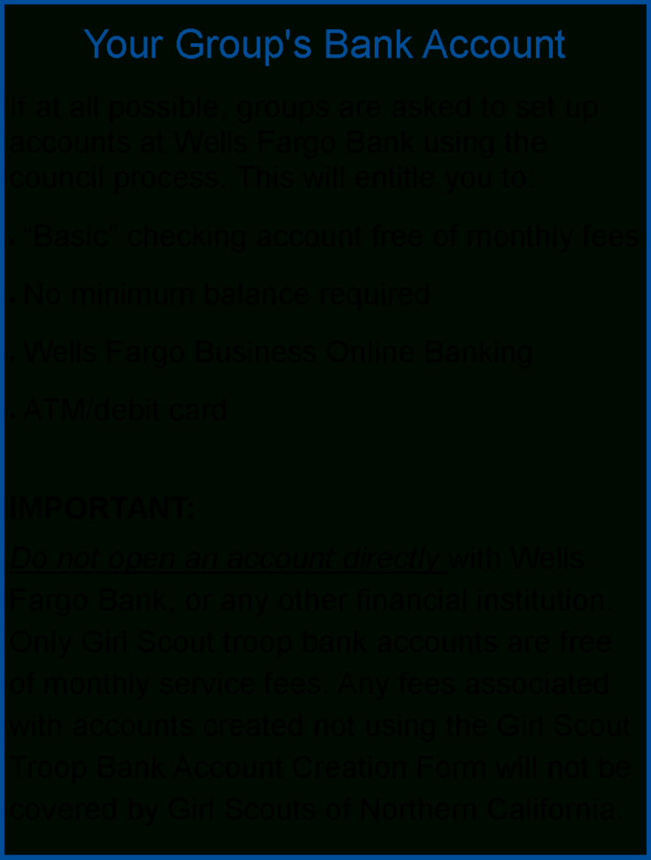 Girl Scout Troop Finance Spreadsheet Inside Gsnorcal Volunteer Essentials: Money