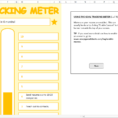 Goal Tracking Spreadsheet in Goal Tracking Meter  Excel Template  Savvy Spreadsheets