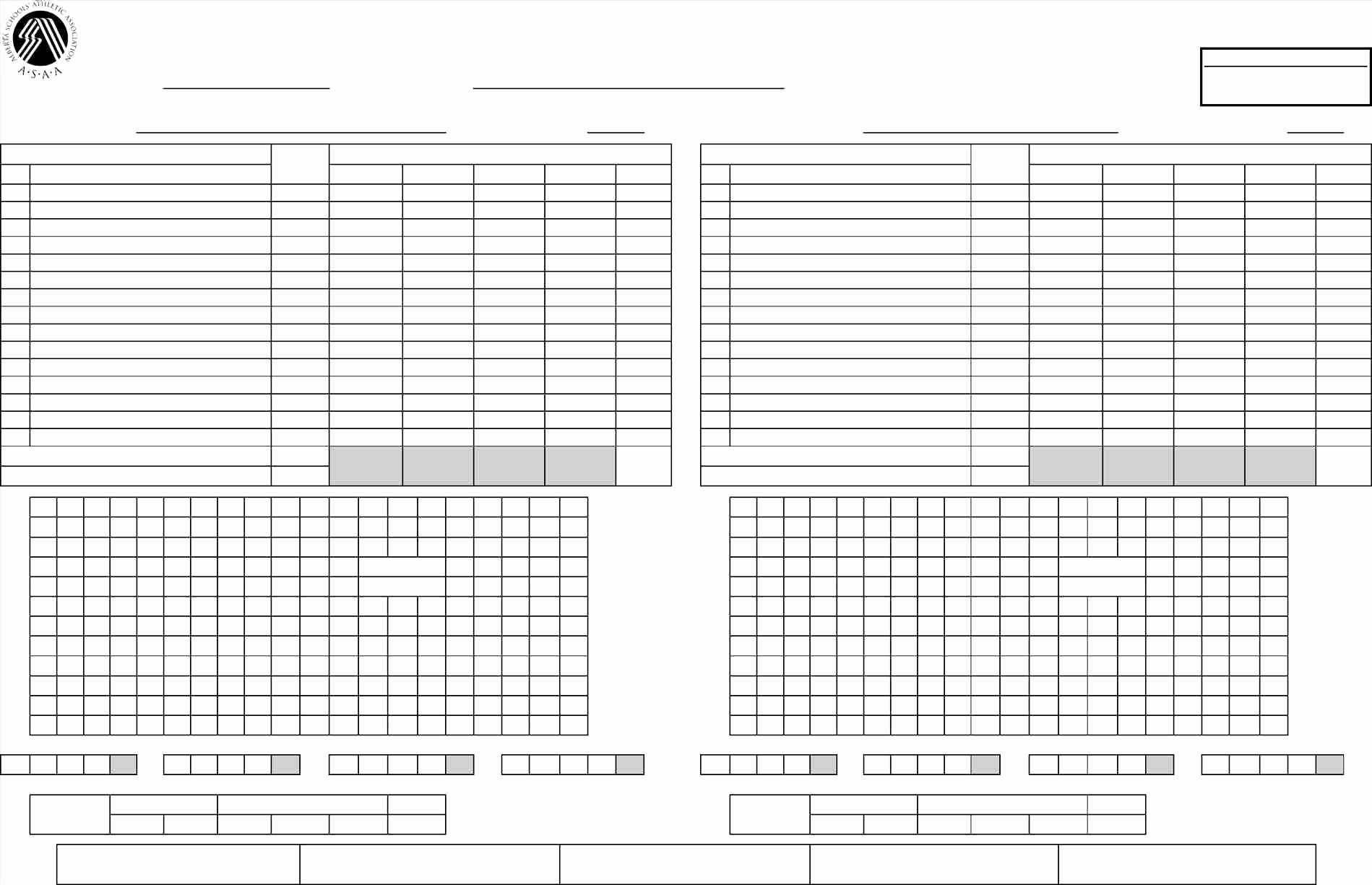 Golf Score Analysis Spreadsheet Throughout Golf Scorecard Template 20 