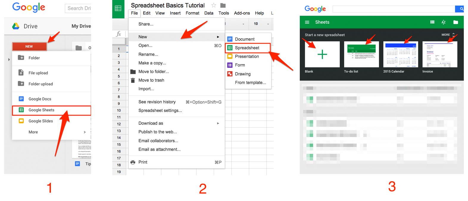 google docs spreadsheet tutorial