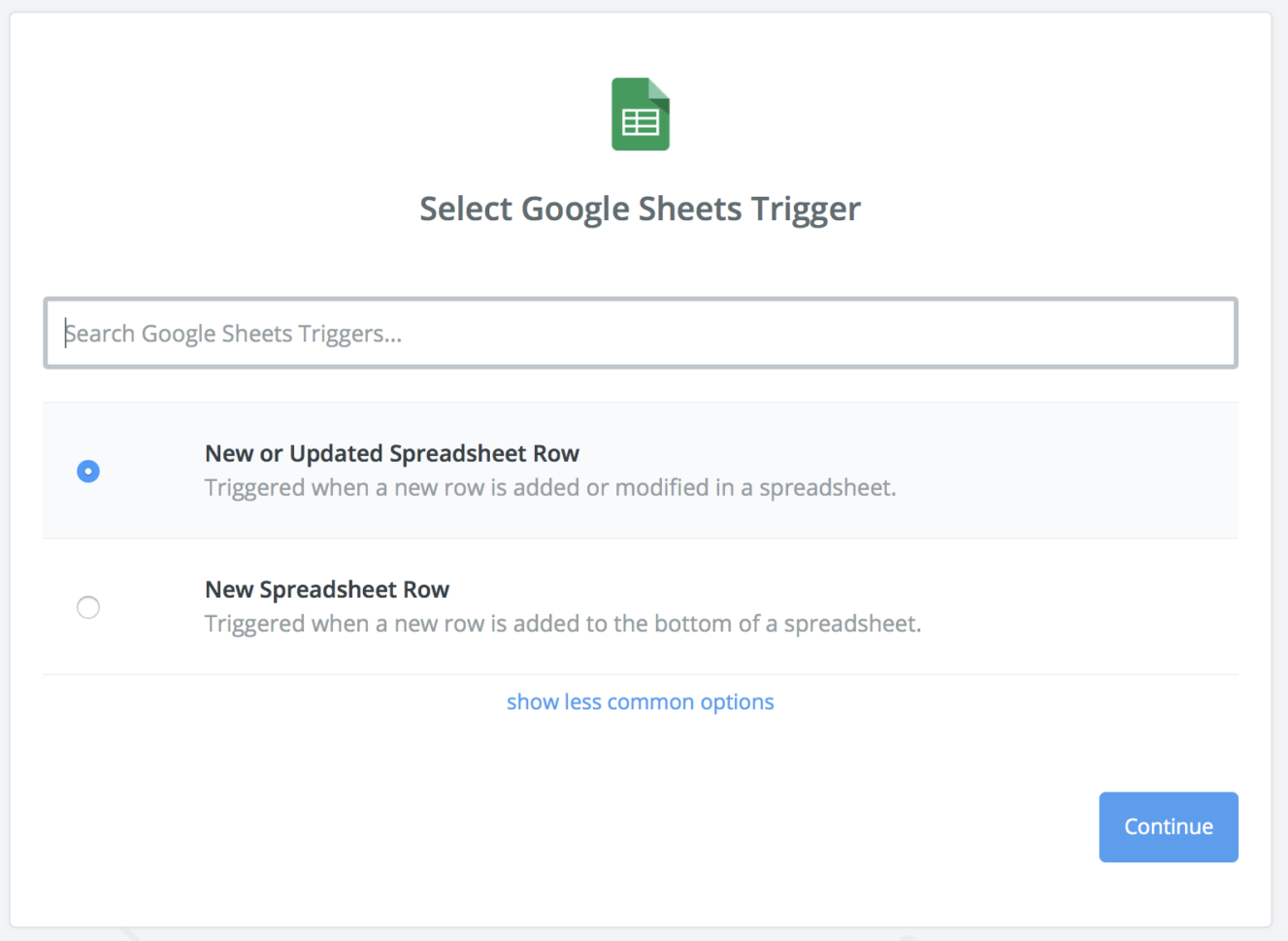 Google Sheets Spreadsheet Pertaining To Guide: Using Google Sheets Through Zapier  Databox Help Desk