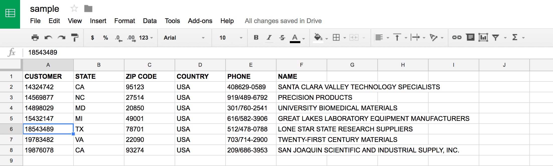 transfer google sheets to excel