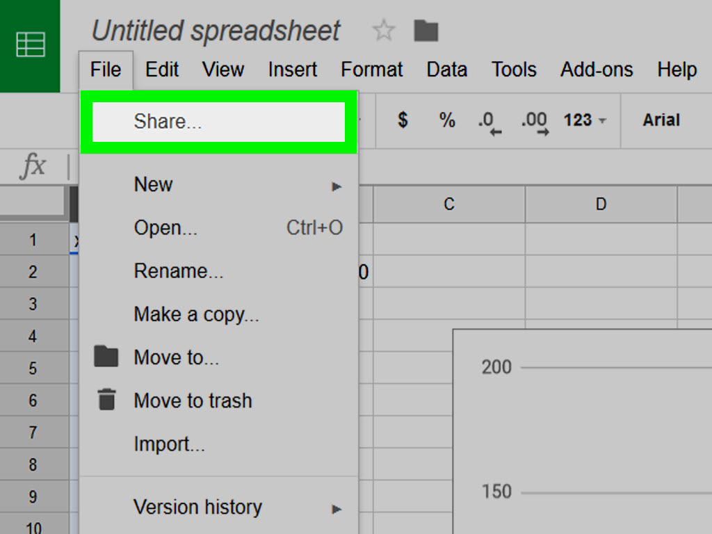 Google Spreadsheet Graph Within How To Create A Graph In Google Sheets: 9 Steps With Pictures