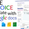 Google Spreadsheet Invoice With Regard To 023 Google Doc Invoice Template Docs Excel Spreadsheet Or Uk