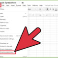 Google Spreadsheet Share Only One Column With How To Use Google Spreadsheets: 14 Steps With Pictures  Wikihow