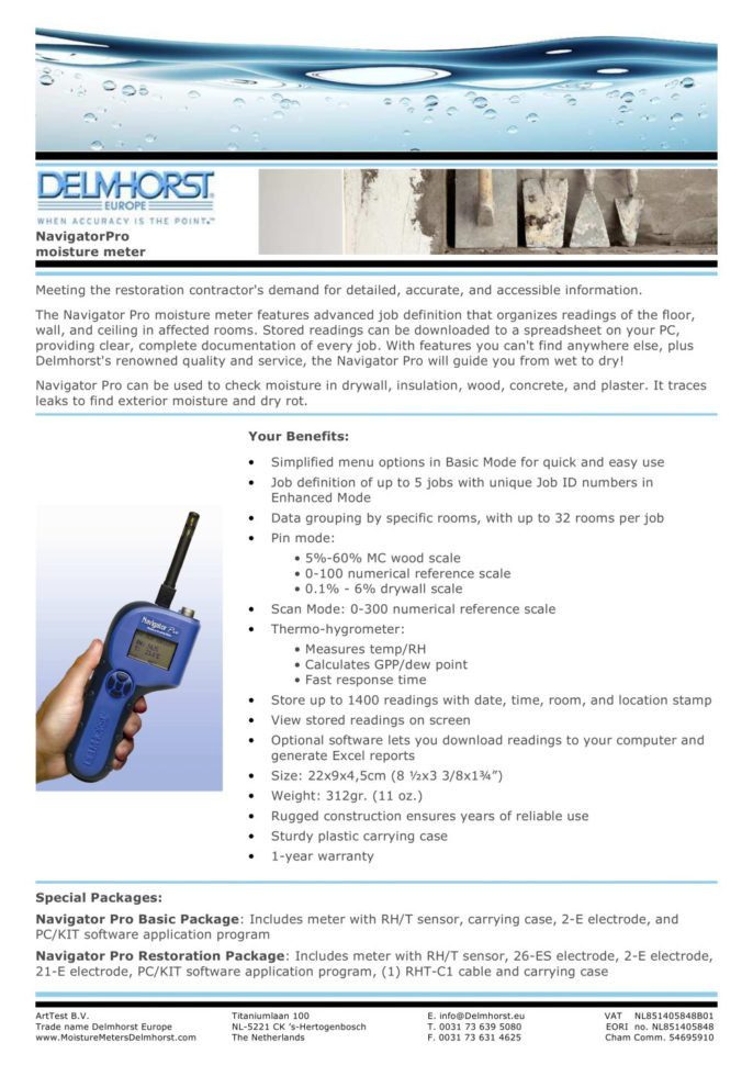 Grain Moisture Spreadsheet Within Navigatorpro Building Materials Moisture Meter  Restoration